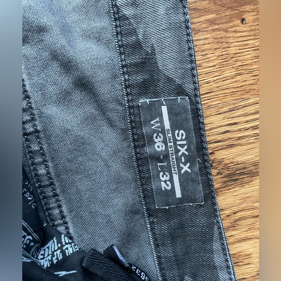 Buffalo David Bitton Black/gray Army Jeans W36-L3 - Picture 5 of 5